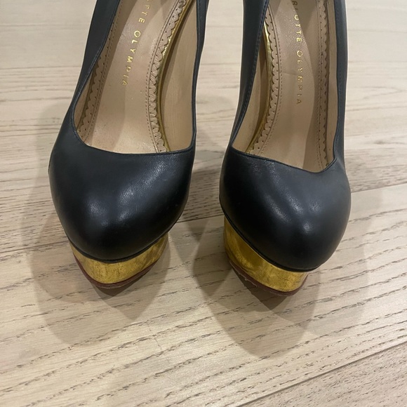 Charlotte Olympia leather shoes - Picture 3 of 7
